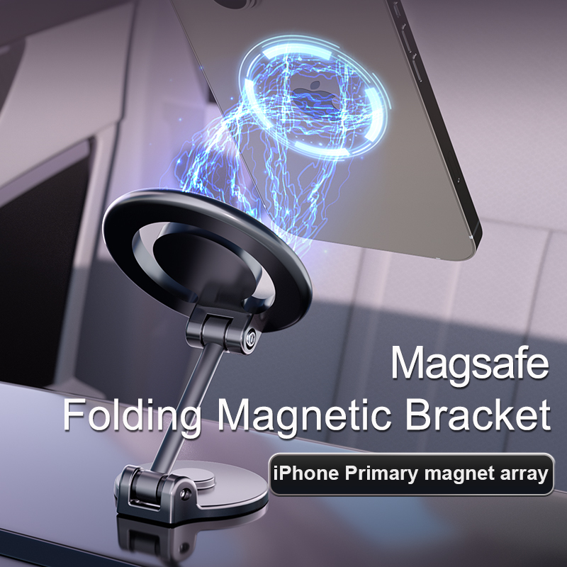 Premium MagSafe Car Mount - 360° Magnetic Holder for iPhone